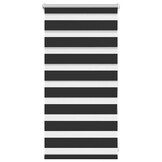 Duo Rolgordijn Zwart 40x100cm | 44% Korting