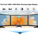 15,6" Monitor | HD+ Resolutie | 41% Korting | Ongebruikt