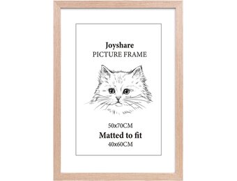 Joyshare Houten Fotolijst 50x70cm (Eiken) - 33% Korting