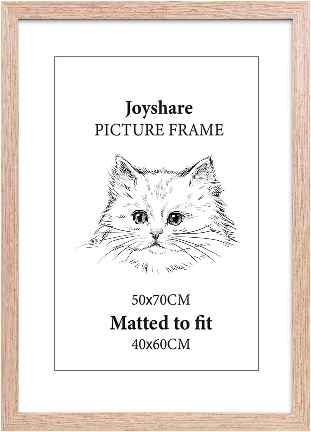 Joyshare Houten Fotolijst 50x70cm (Eiken) - 33% Korting