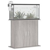 vidaXL Aquariumstandaard Grijs Sonoma Eiken - 40% Korting!