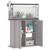 vidaXL Aquariumstandaard Grijs Sonoma Eiken - 40% Korting!