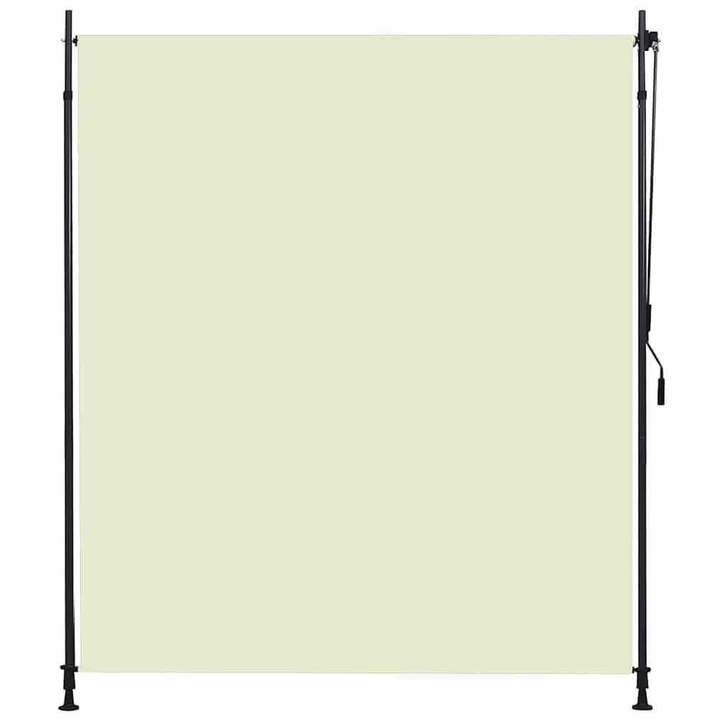 vidaXL Rolgordijn Buiten - 200x270 cm Crème (45% Korting!)