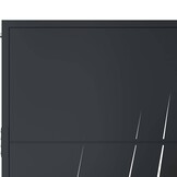 vidaXL Poort 105x180cm Staal Antraciet (57% Korting!)