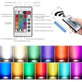 KYOTECH LED Inbouwspots 6 stuks - RGB + Warm Wit, 33% Korting!