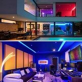 KYOTECH LED Inbouwspots 6 stuks - RGB + Warm Wit, 33% Korting!