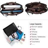 LOVEVOOK Laptoptas Zwart (34% korting)