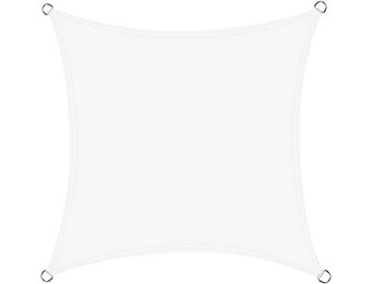 UV-Schaduwdoek Beige 4x4m - Waterafstotend met 34% Korting