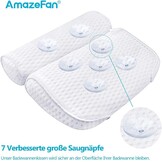 Luxe Badkussen AmazeFan Zwart - 56% Korting!