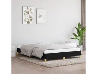 VidaXL Bedframe met 29% Korting: Zwart Stof 140x200 cm