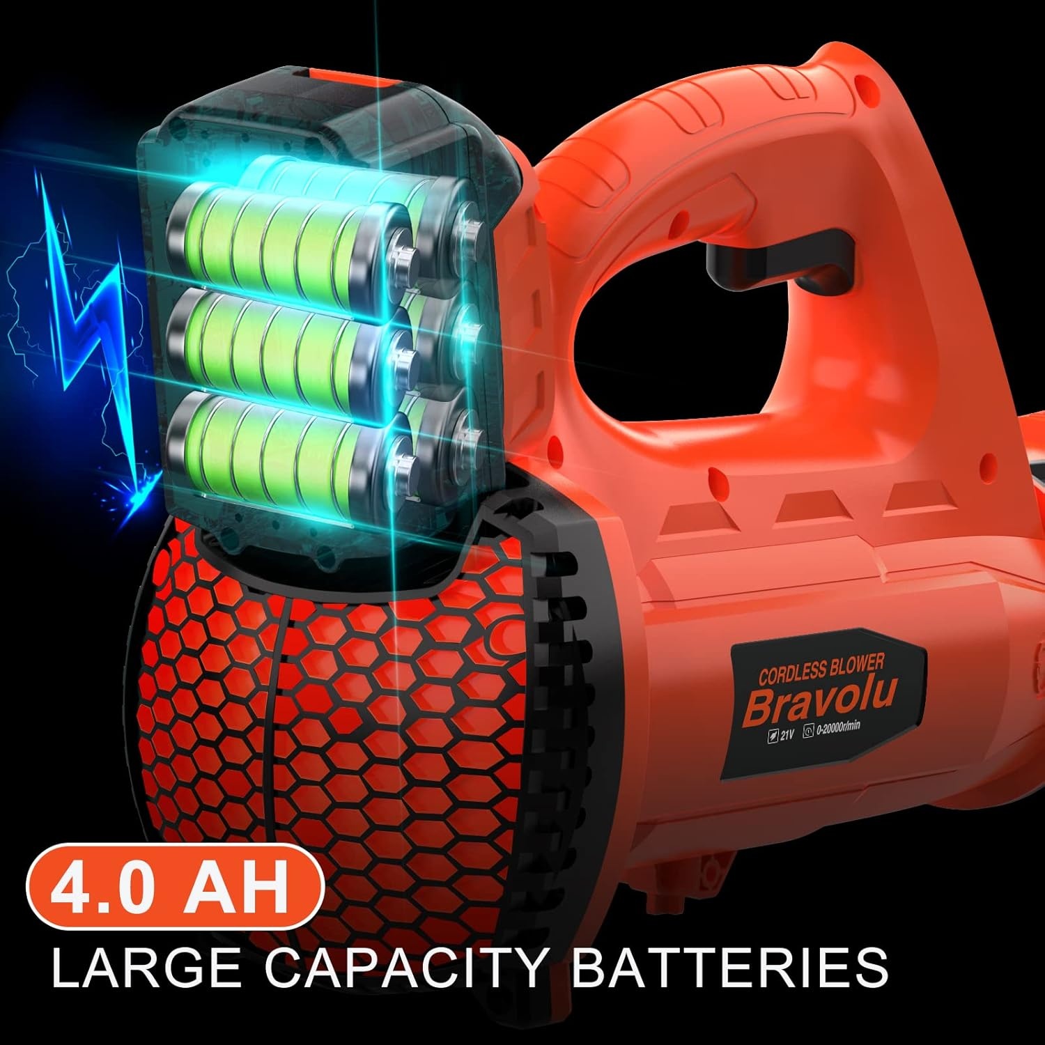 Draadloze Bladblazer - 150 MPH, 21V - 35% Korting