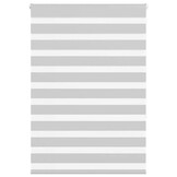 VidaXL Zebra Rolgordijn Lichtgrijs - 60% Korting!