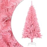 Roze Kunstkerstboom (150cm) met Standaard - 49% Korting