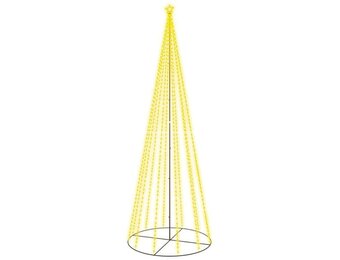 Geretourneerde Kegelkerstboom 732 LED's Warmwit 160x500 cm - 69% Korting!