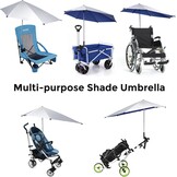G4Free Parasol Blauw/Grijs - 36% Korting