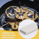 300x Kleine Neodymium Magneten (2x1 mm) - Zilver - Met -12% Korting!