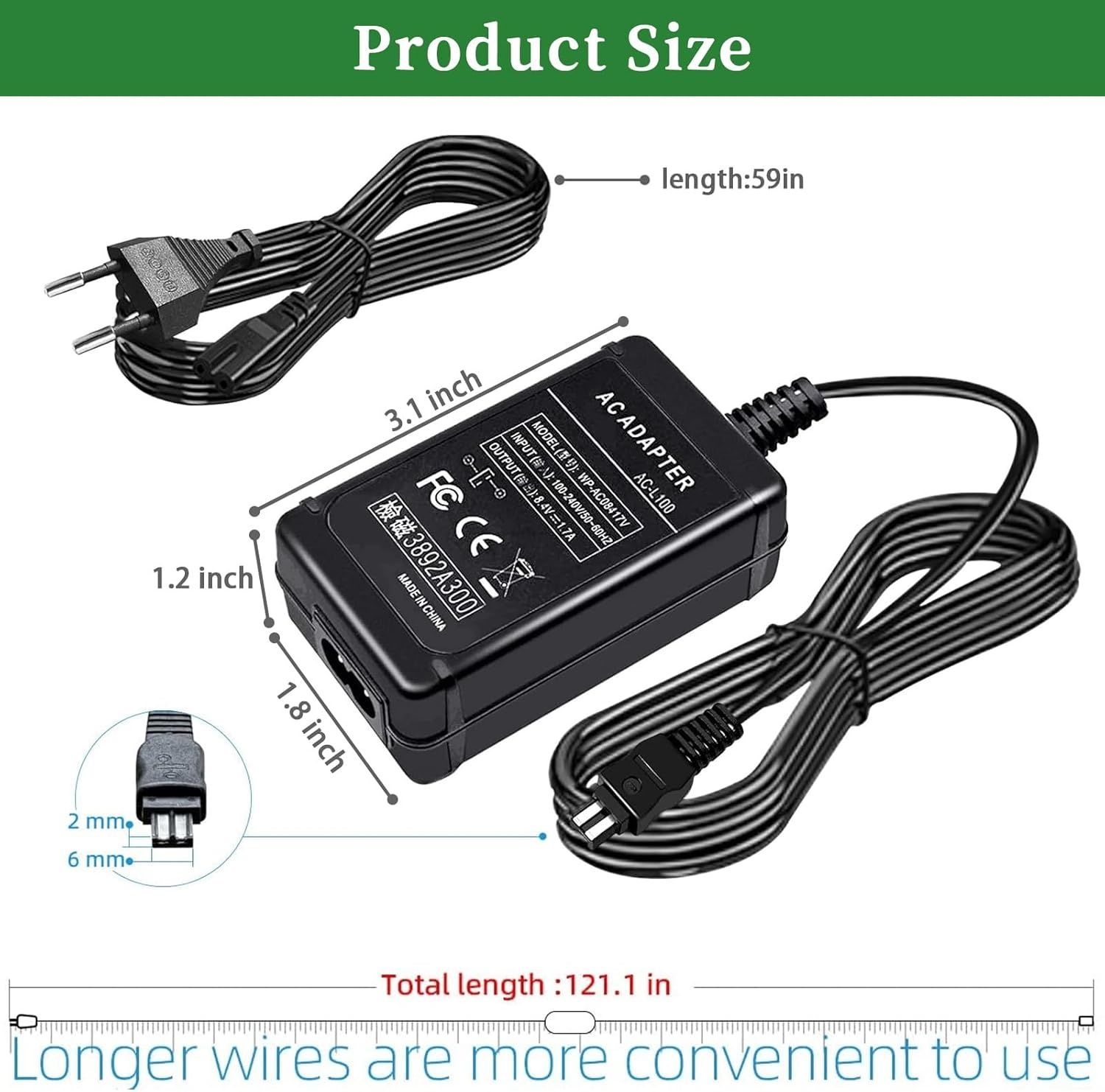Sony AC-L100 Camera Adapter 53% Korting