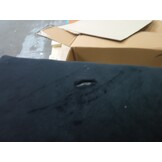 VidaXL Fluweel Zwarte Kruk met Houten Poten | -65%