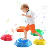 Holyton Balancierstenen Kinderen (5-delig) - Met Licht & Muziek - 40% Korting!