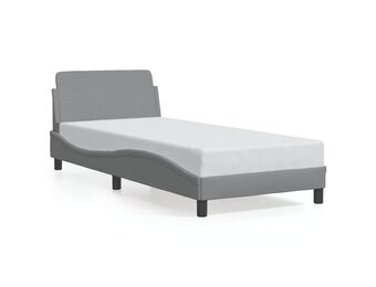 vidaXL Bedframe 80x200cm Lichtgrijs - 48% Korting!
