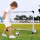 Zwarte Opvouwbare Voetbalgoal Kinderen 115cm - 39% Korting