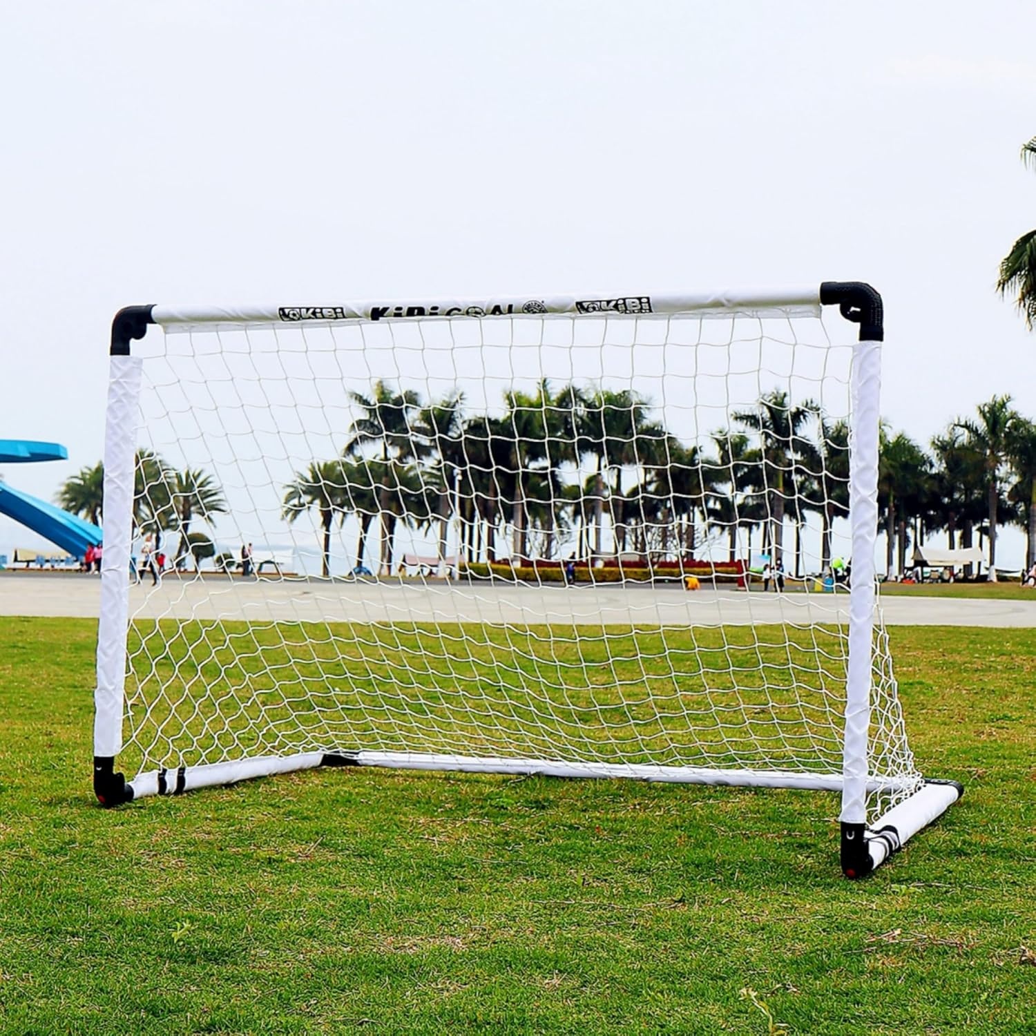 Zwarte Opvouwbare Voetbalgoal Kinderen 115cm - 39% Korting