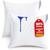 Waterdichte Kussenhoezen 60x60cm (Set van 2) - Zwart - 31% Korting