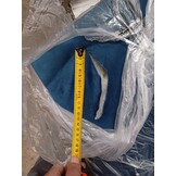 vidaXL Eetkamerstoelen (2 stuks) Fluweel Blauw - 66% Korting!