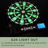 Elektronisch Dartbord met LED - 41% Korting!