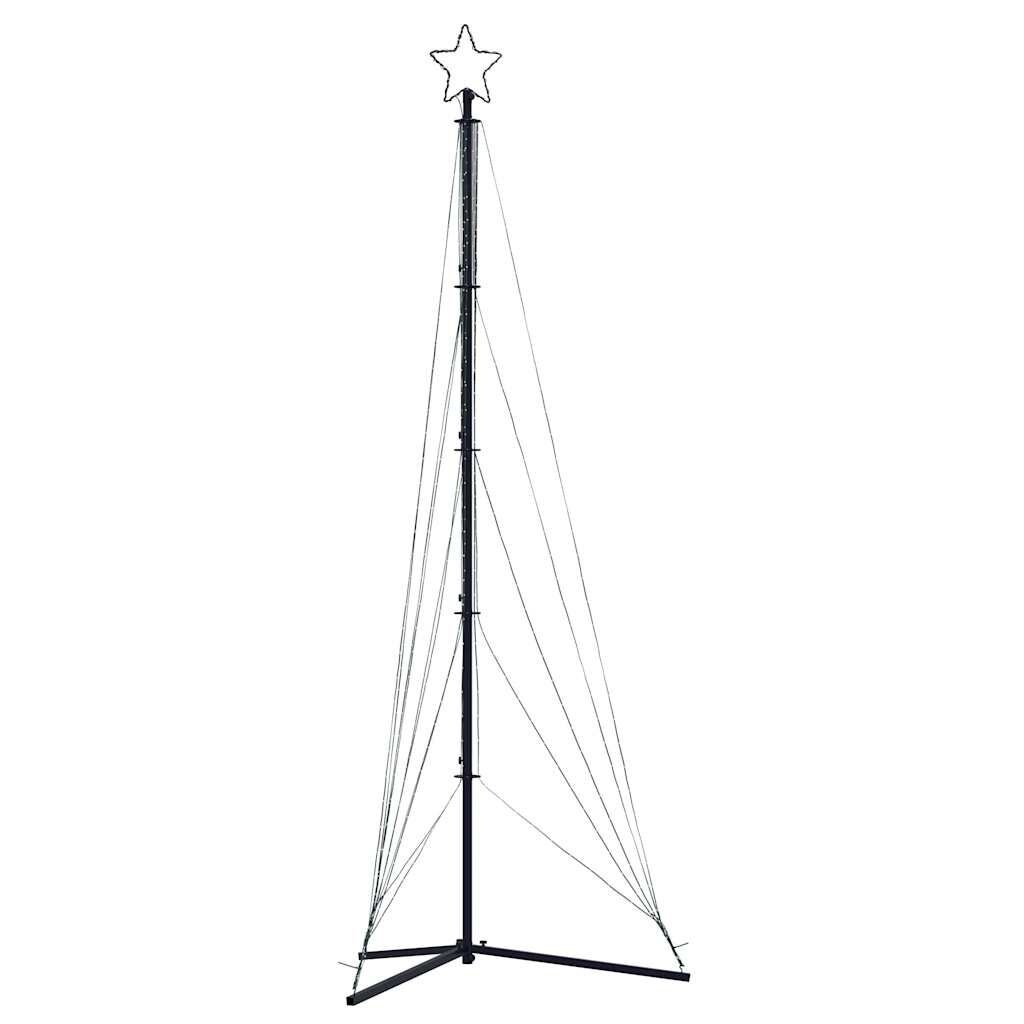 vidaXL LED Kerstboom Warm Wit 302cm - 55% Korting!
