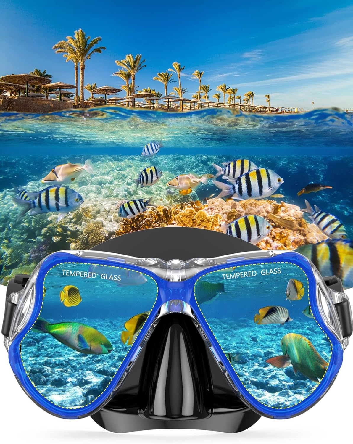 Zenoplige Snorkelset met Zwemvinnen - 32% Korting