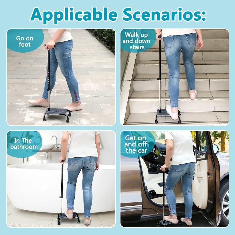 Mybow Grijpstok In Hoogte Verstelbaar - Zwart - 35% Korting