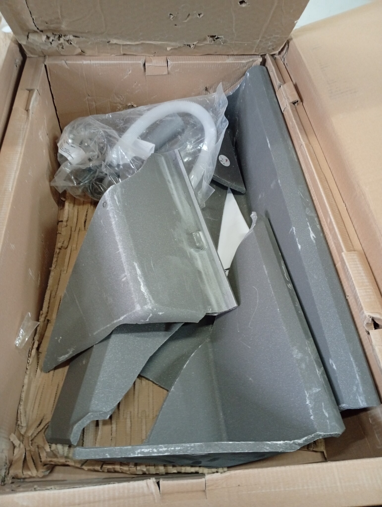 vidaXL Keukenwasbak Grijs (76% Korting!)