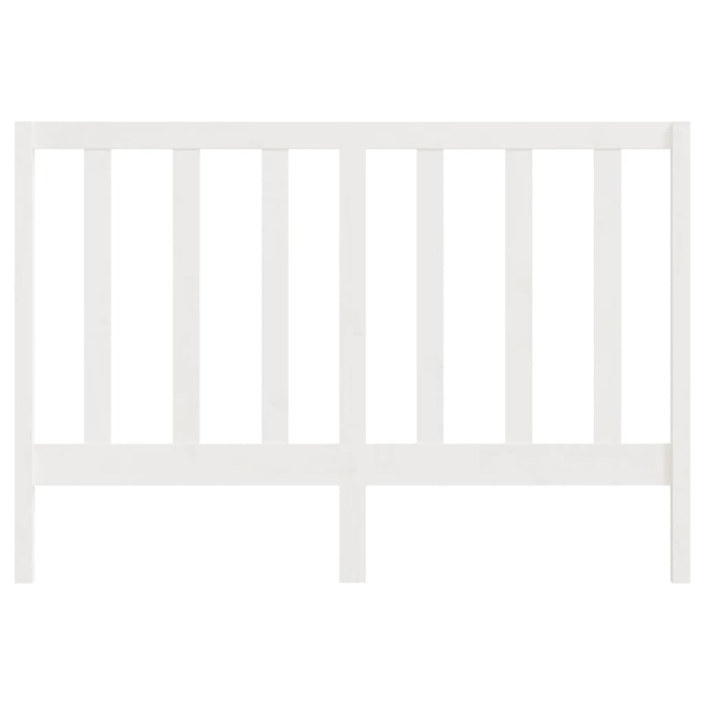 vidaXL Hoofdbord Grenenhout Wit - 71% Korting!