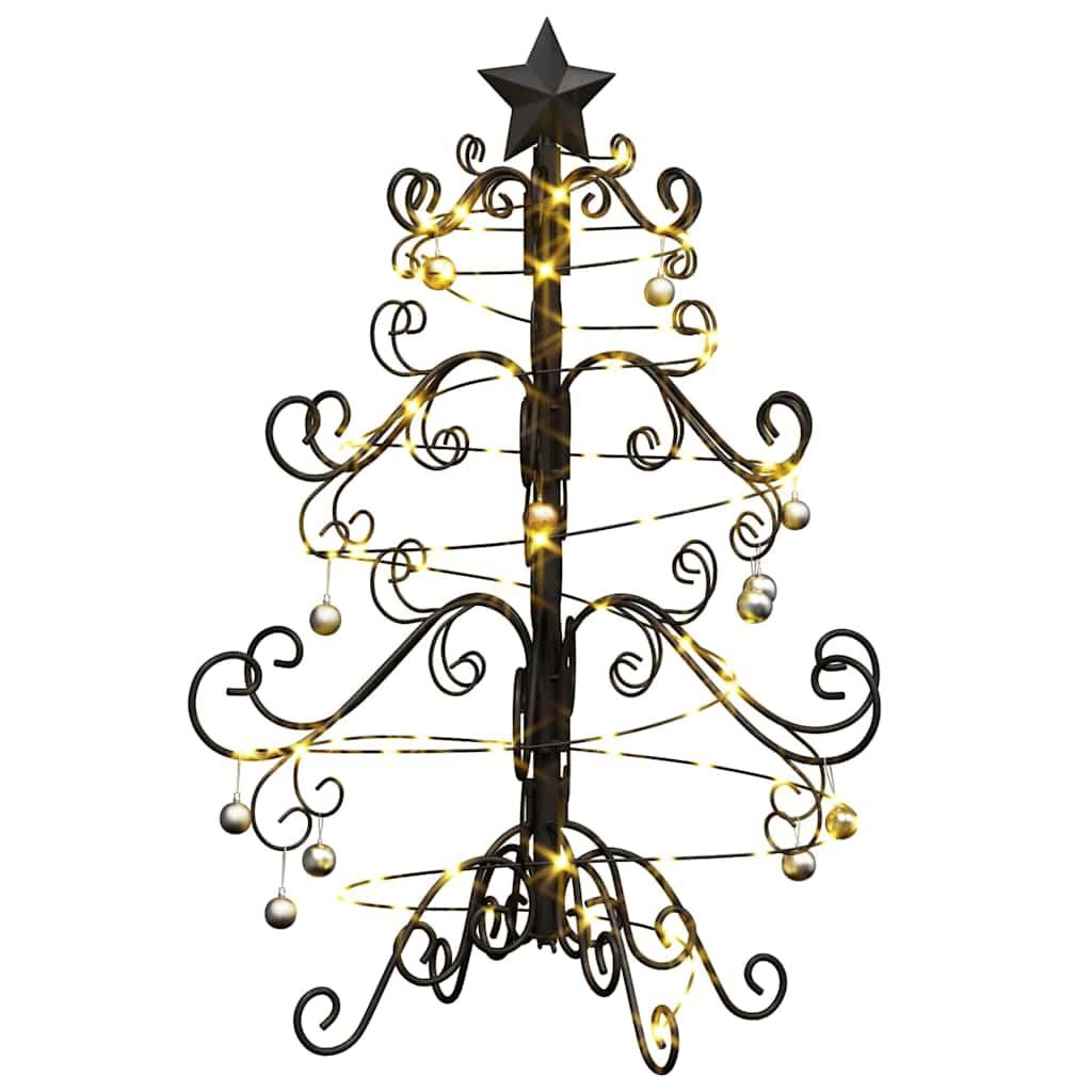 Metalen Kerstboom met Standaard - Zwart, 60 cm (73% Korting!)