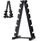 Dumbbell Rack: 28% Korting! - 5/6 Laags Halterstandaard