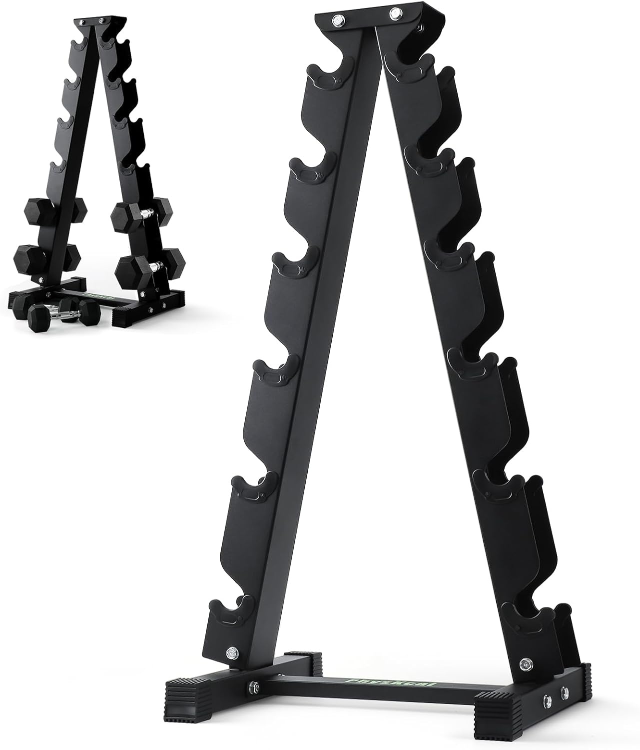 Dumbbell Rack: 28% Korting! - 5/6 Laags Halterstandaard