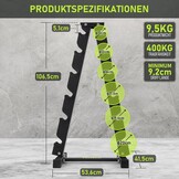 Dumbbell Rack: 28% Korting! - 5/6 Laags Halterstandaard