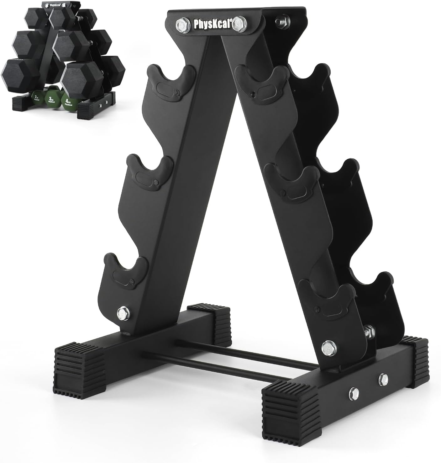 Dumbbell Rack: 28% Korting! - 5/6 Laags Halterstandaard
