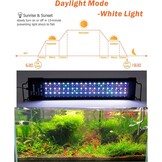 hygger Aquarium LED Verlichting - 60W, Volledig Spectrum, Timer & 7 Kleuren - 28% Korting