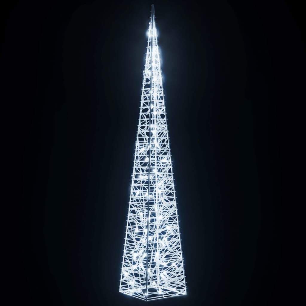 vidaXL Lichtkegel LED 120 cm Acryl Koudwit - 45% Korting