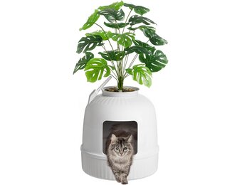 Lifewit Kattenbak Verbergbaar Wit - 28% Korting