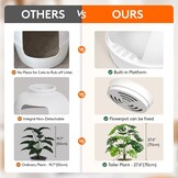 Lifewit Kattenbak Verbergbaar Wit - 28% Korting