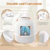 Lifewit Kattenbak Verbergbaar Wit - 28% Korting