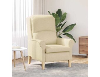 vidaXL Fauteuil Crème - 73% Korting!
