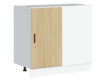 VidaXL Spoelbakonderkast Sonoma Eiken - 71% Korting