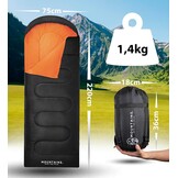 Mountains 3-Seizoenen Slaapzak Waterdicht & Compact - 39% Korting