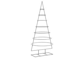 Retourtje: Metalen Kerstboom 210 cm Zwart - 59% Korting!