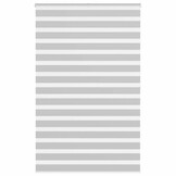 vidaXL Zebra Rolgordijn Lichtgrijs (73% korting)