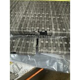 vidaXL Tuinhoekbank Poly Rattan Grijs met Kussens - 66% Korting